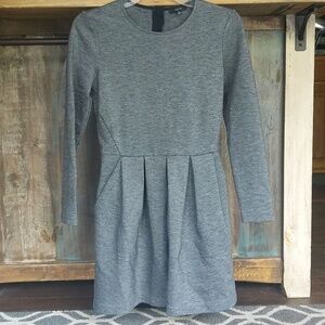 Aritzia Talula Tartine Ponte Knit Fit Flare Dress - Women's 2